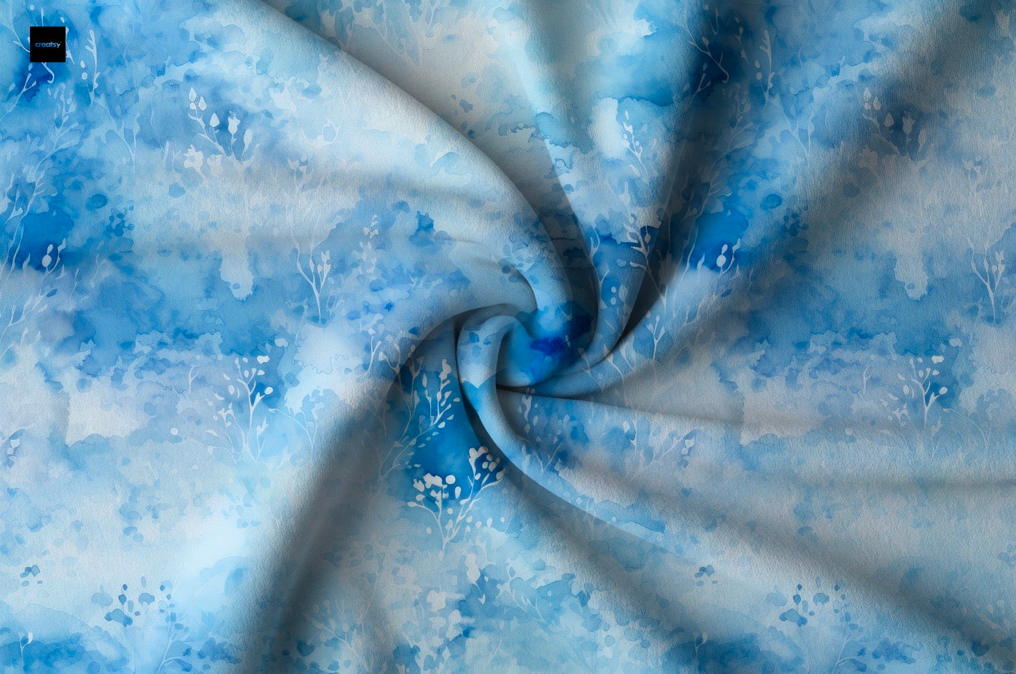 Aquarell Kombi blau Wintervorbestellung